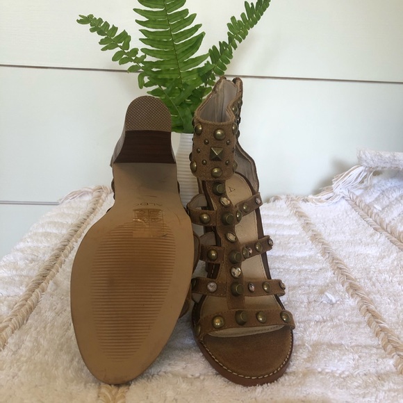 ALDO gladiator heels/ ankle boots - Picture 8 of 12